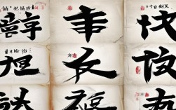 和字各种字体书法作品，和字的各种书法字体