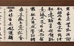 语文书法作品，语文书法作品模板