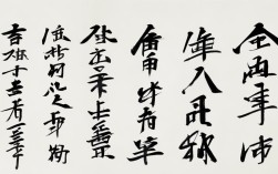 现代小诗书法作品