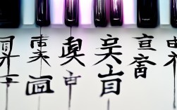 琴声的书法作品，琴声的书法作品图片