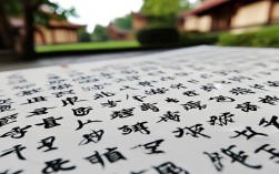 魅力校园毛笔书法作品，魅力校园毛笔书法作品图片