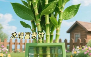 水培竹塔富贵竹咋养才旺？