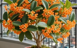 盆栽桂花为何冬季反季开花？