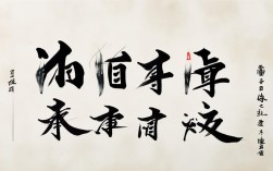 顺利毛笔书法作品欣赏