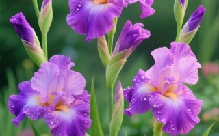 紫色鸢尾花能水培吗？