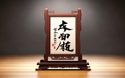 书法作品的托，书法作品的托字怎么写