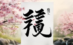 春光美字毛笔书法作品