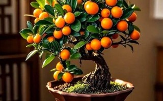 最大盆栽橘子树图片，最大能长多大？