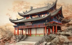 祠堂挂书法作品