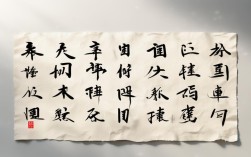 天净沙春书法作品，天净沙春书法作品欣赏