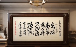 书法作品装饰客厅软件