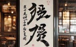饭店书法作品内容，饭店书法作品内容怎么写