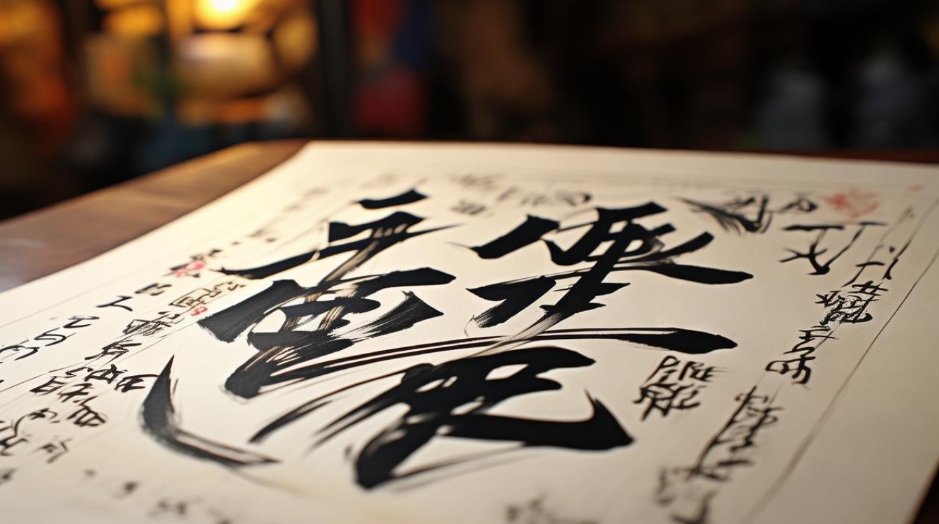 世砚书法作品，世中书法