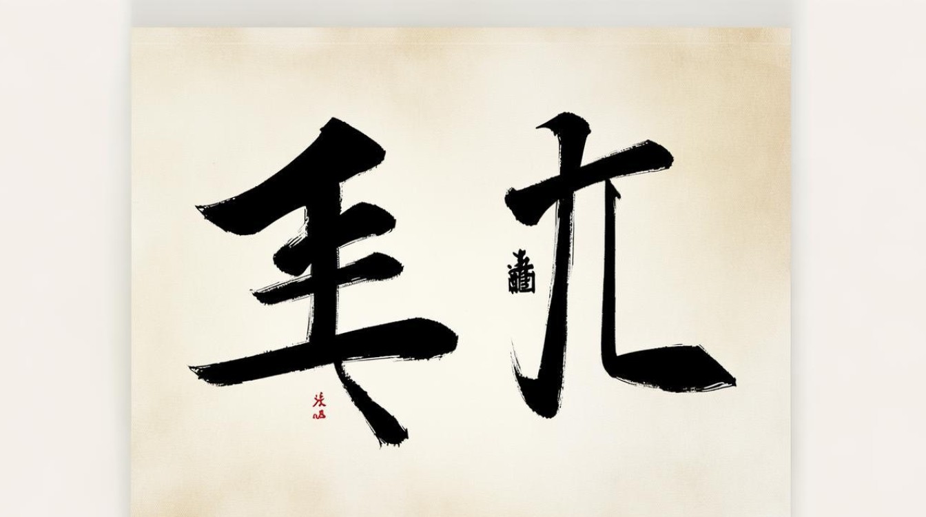 斤的毛笔书法作品，斤的毛笔字怎么写