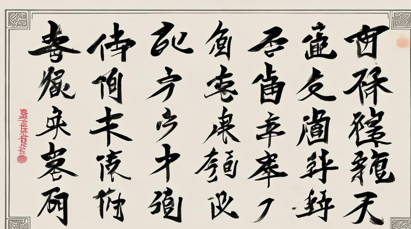客中行 书法作品，客中行书法作品