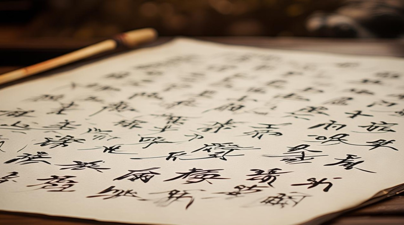 古代毛笔书法作品欣赏，古代毛笔书法作品欣赏图片