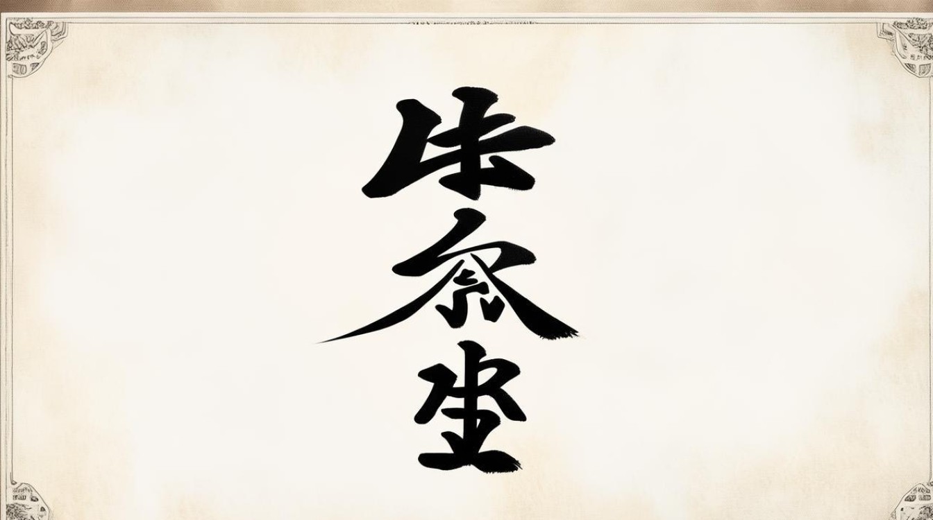 简单4字隶书书法作品，简单4字隶书书法作品图片