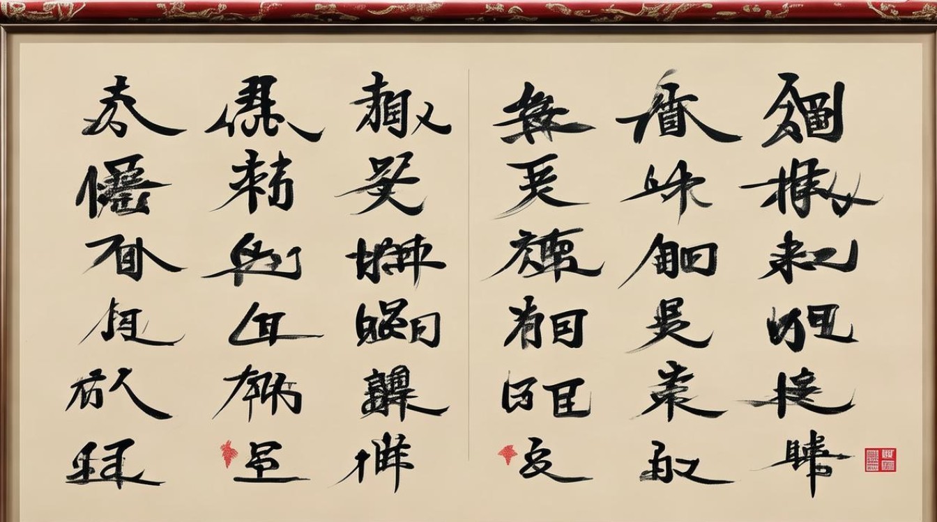 田书法作品，唐积田书法作品