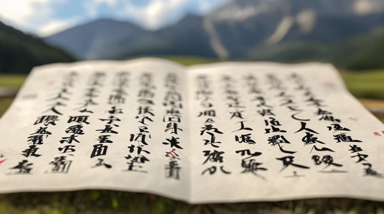 山中问答行书书法作品，山中问答行书书法作品图片大全