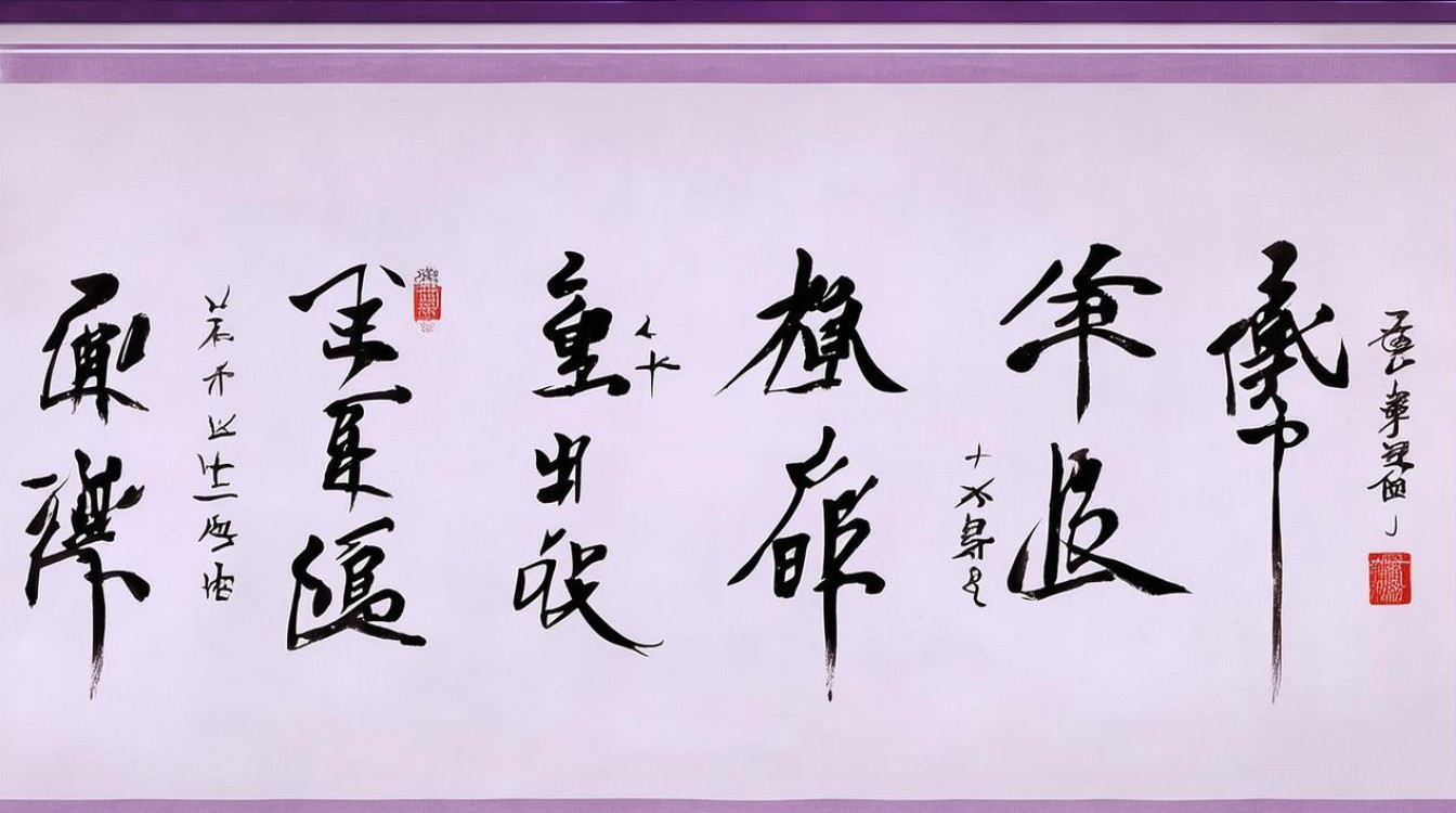 紫气东来的书法作品，紫气东来的书法作品图片
