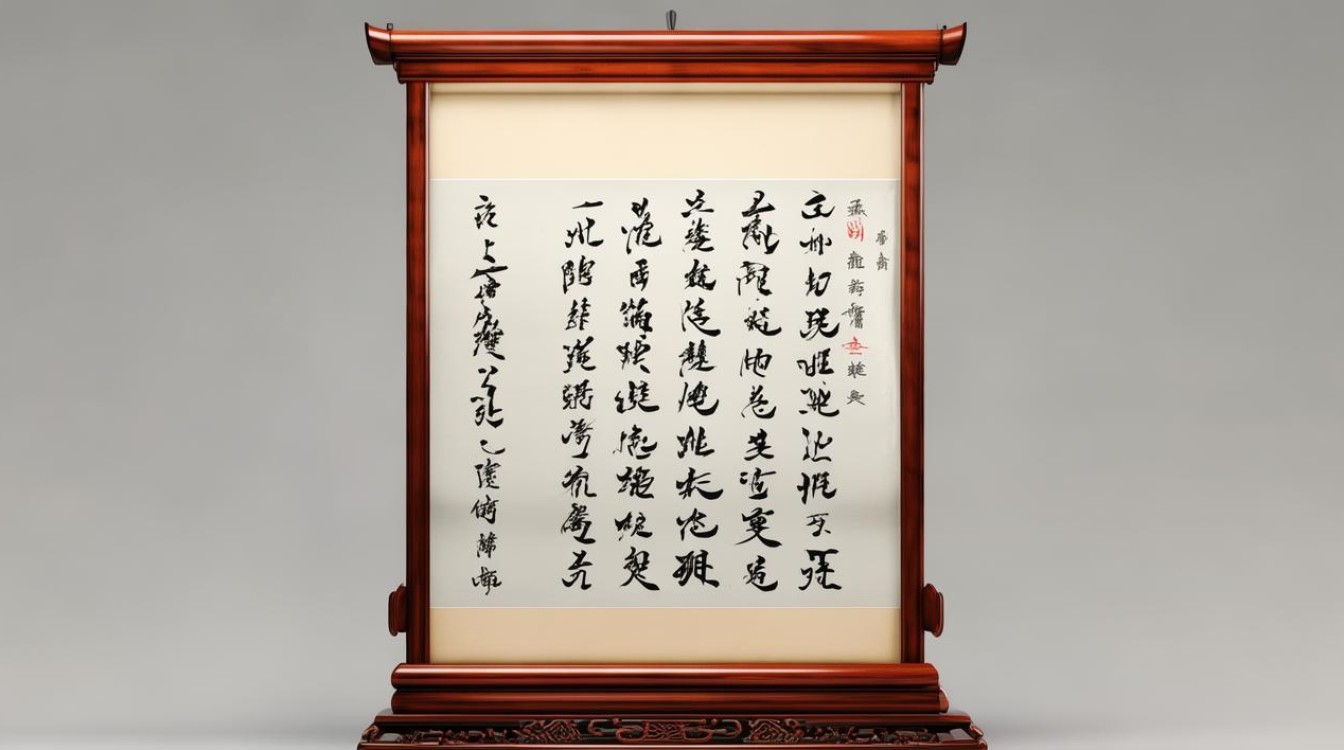 立轴书法作品欣赏行书，立轴书法作品图片