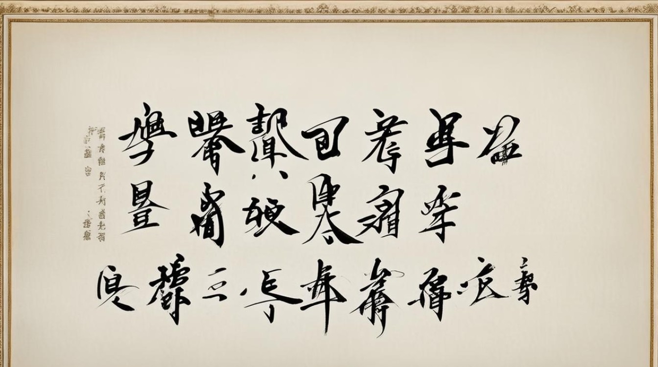 中学生书法作品，中学生书法作品图片