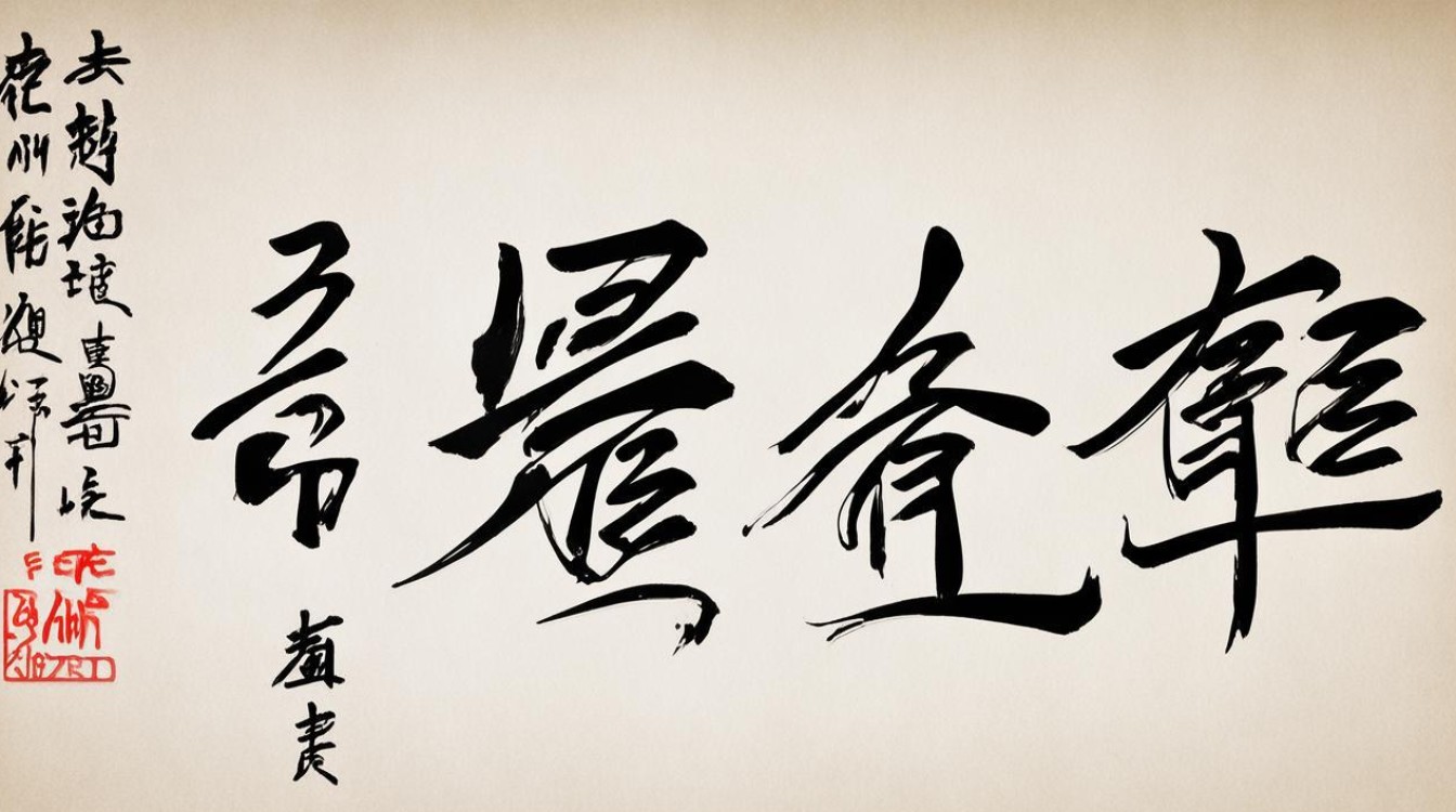 三守精神书法作品，三守精神书法作品图片
