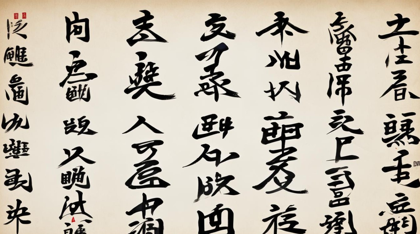 汉字隶书法作品欣赏，汉字隶书写法图片大全