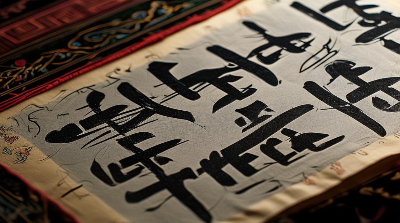 蒙语书法作品，蒙语书法作品图片