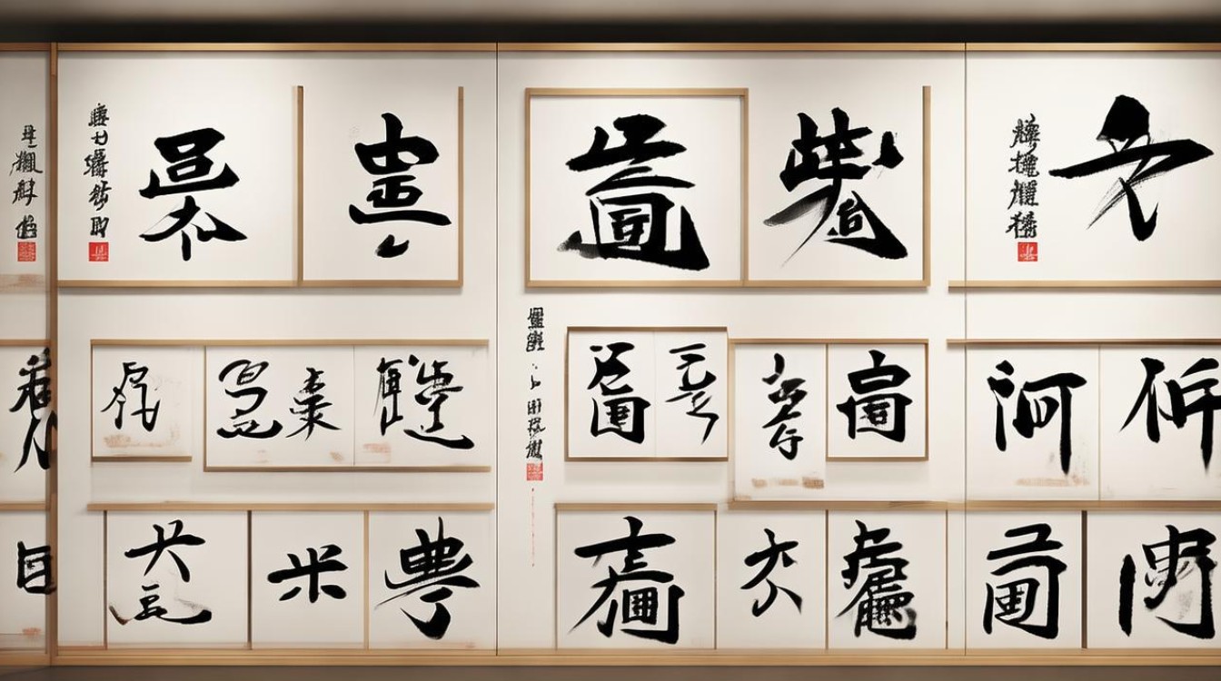 米字书法作品大全，米字书法作品大全图片
