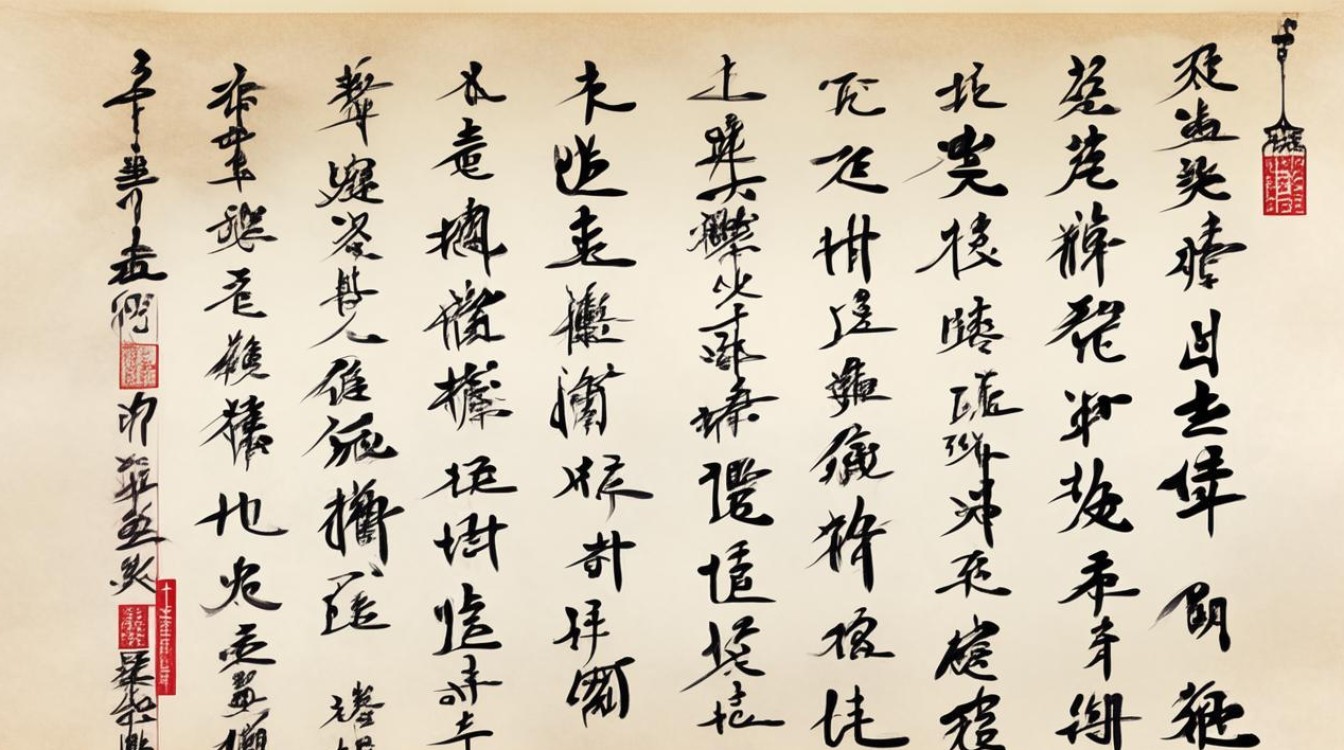 沁园春诗词的书法作品，沁园春诗词书法作品图片高清