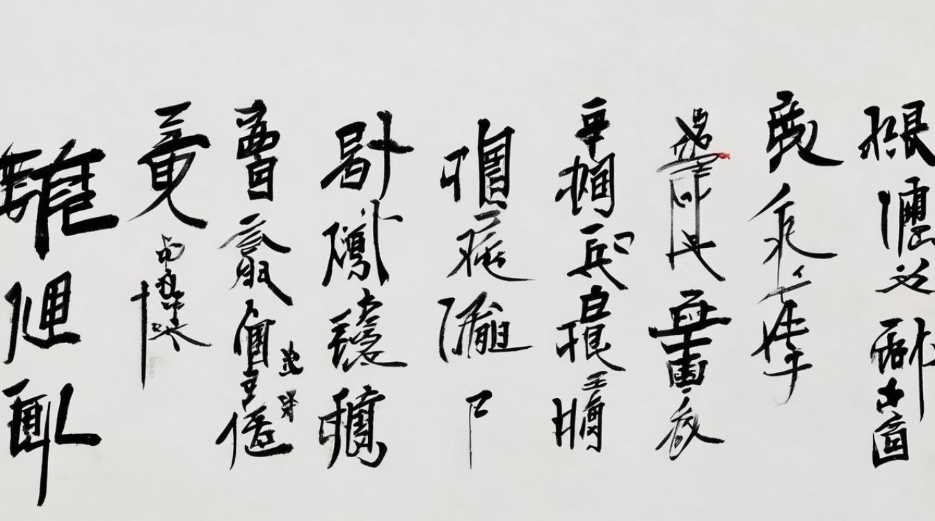 条形草书书法作品，条形草书书法作品图片