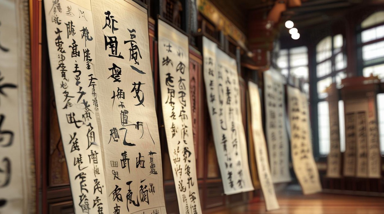 楹联书法作品展，楹联书法作品展览