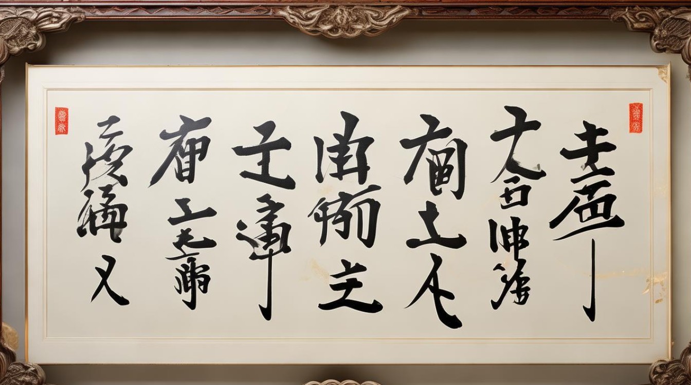 书法作品怎么装饰，书法作品怎么装饰好看