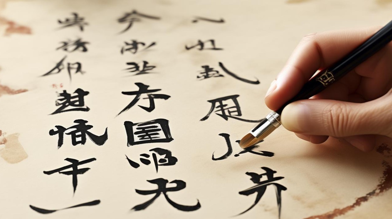 关于党的毛笔书法作品，关于党的毛笔书法作品图片