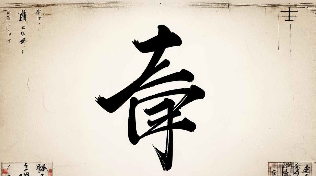 恒书法作品单字，恒 书法