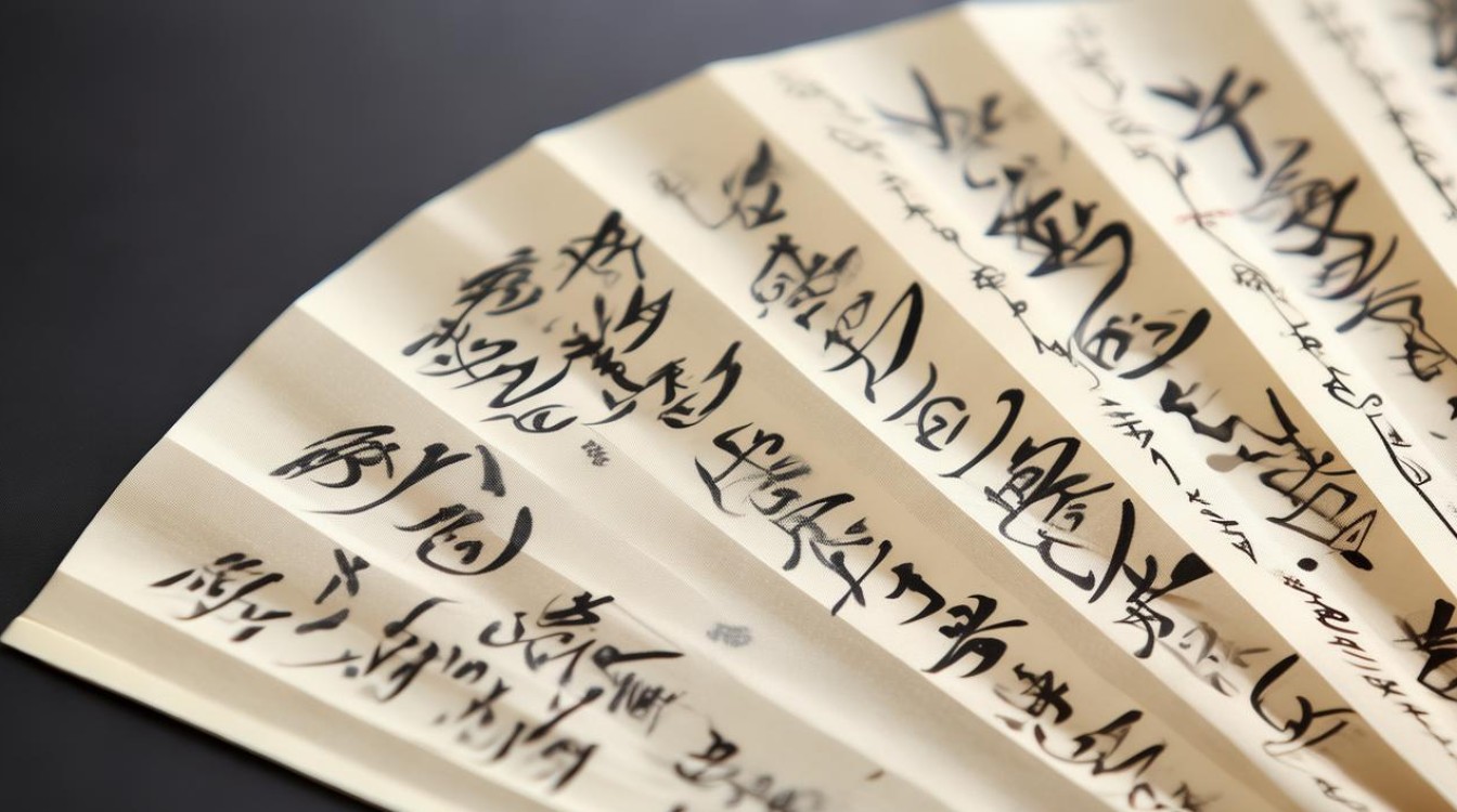 团扇隶书书法作品，团扇隶书书法作品图片
