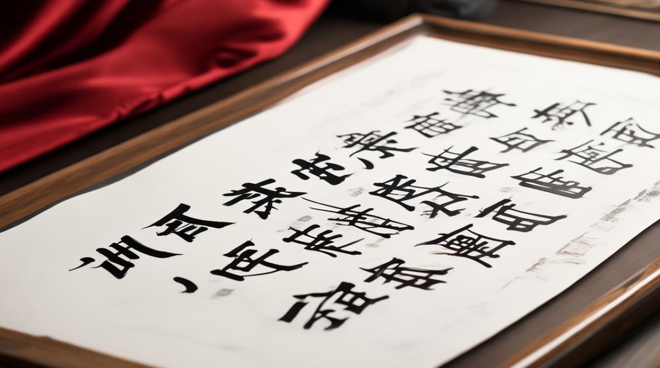 建设家乡书法作品