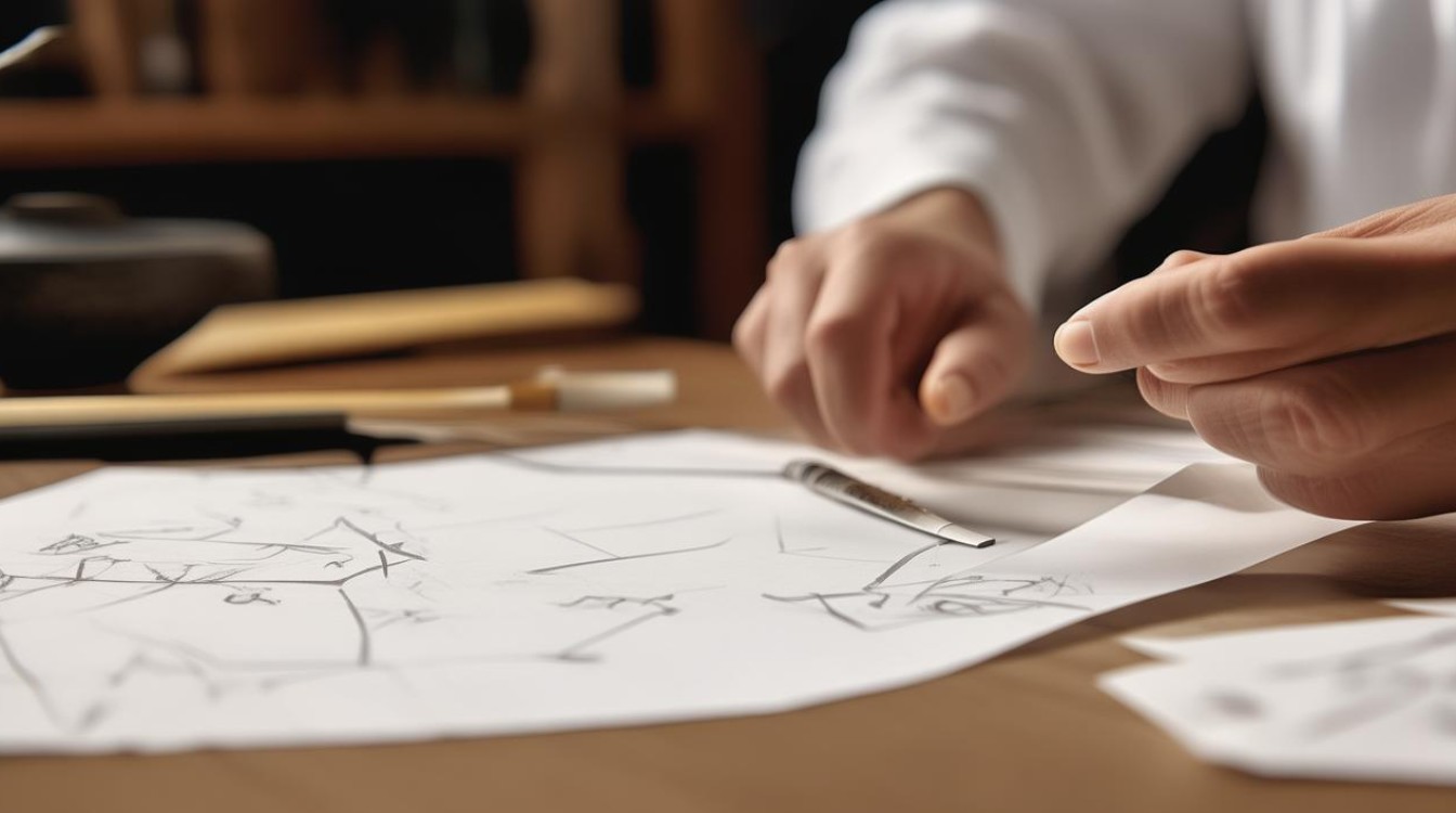 书法作品如何叠纸