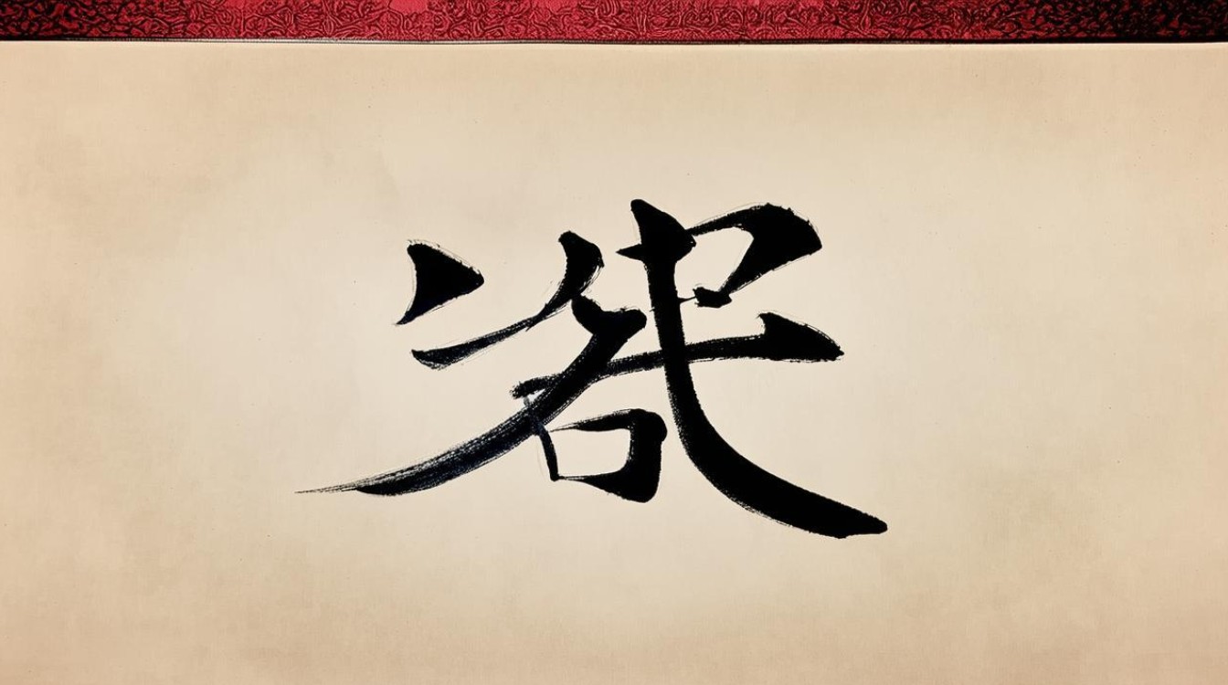 睡字书法作品