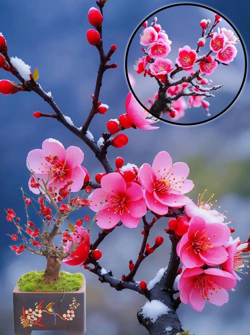 盆栽梅花冬天具体几月开?-第1张图片-吾爱花网 盆栽梅花冬天具体几月开?-第1张图片-吾爱花网