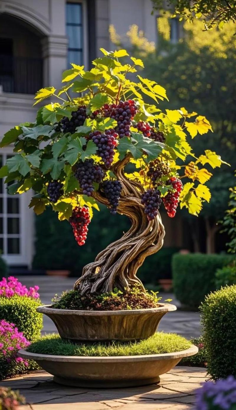 盆栽葡萄盆景如何养护才能美观?-第1张图片-吾爱花网 盆栽葡萄盆景如何养护才能美观?-第1张图片-吾爱花网