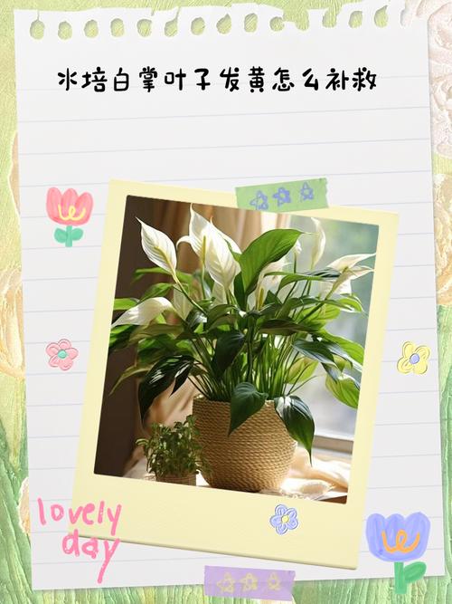 水培白掌黄叶烂根如何快速解决?-第1张图片-吾爱花网 水培白掌黄叶烂根如何快速解决?-第1张图片-吾爱花网