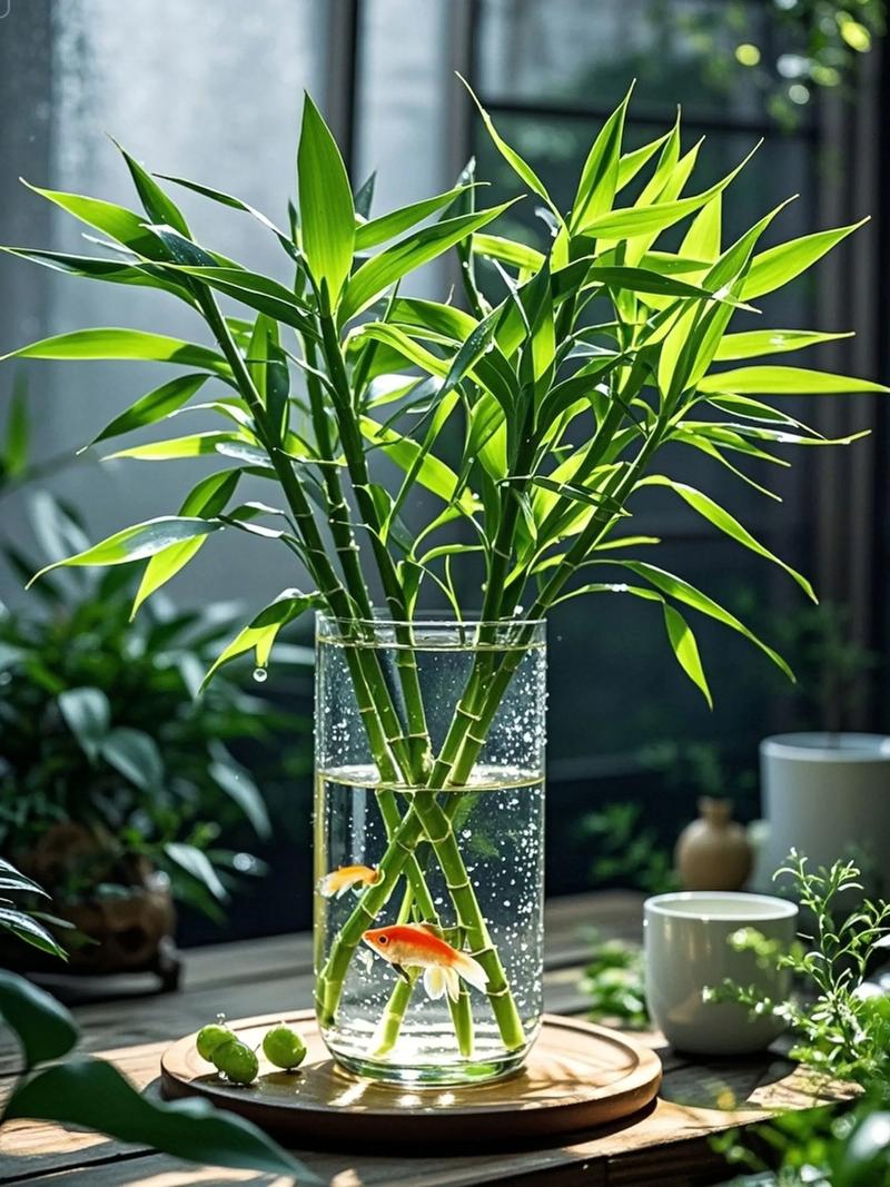 水培观音竹怎么养才能更旺？-第2张图片-吾爱花网