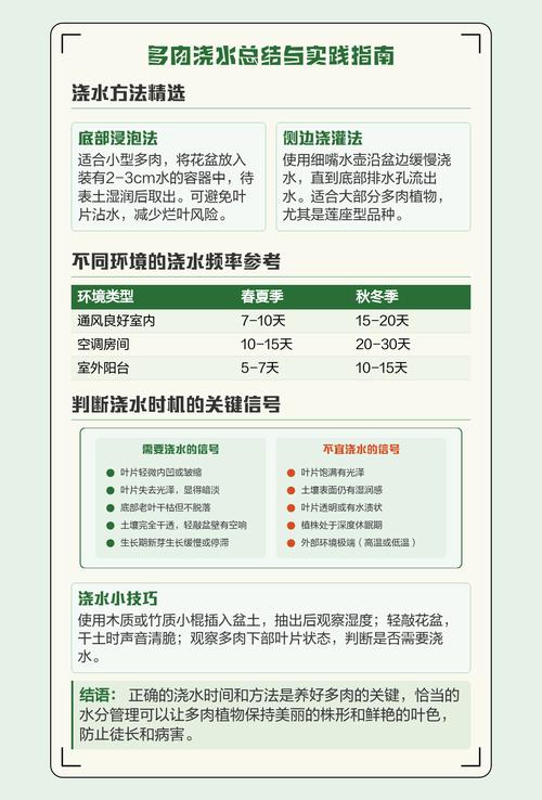 多肉应该什么时候浇水-第1张图片-吾爱花网