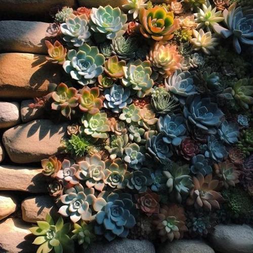 多肉能种墙上吗?怎么种?-第1张图片-吾爱花网 多肉能种墙上吗?怎么种?-第1张图片-吾爱花网