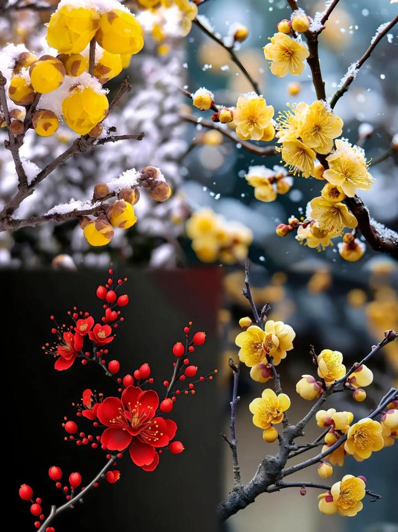 梅花盆栽何时开花?-第1张图片-吾爱花网 梅花盆栽何时开花?-第1张图片-吾爱花网