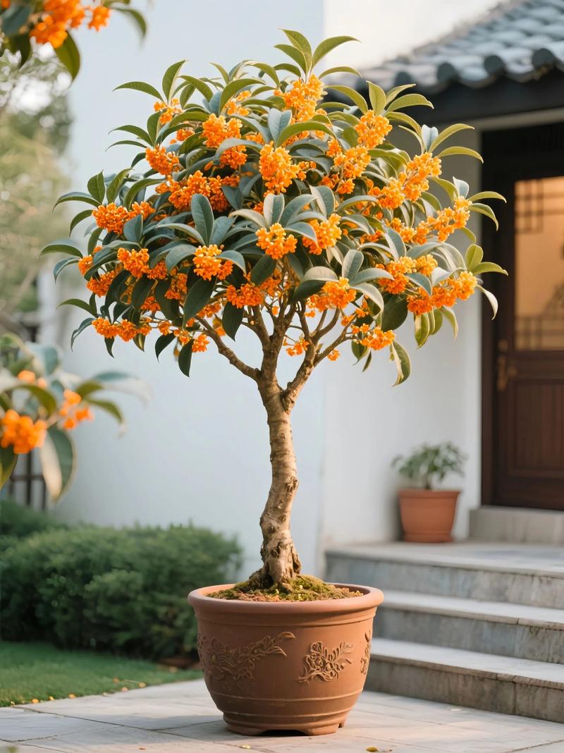 盆栽桂花树苗培育关键技巧是什么?-第1张图片-吾爱花网 盆栽桂花树苗培育关键技巧是什么?-第1张图片-吾爱花网