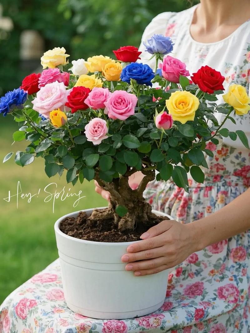 真玫瑰花盆栽图片有哪些品种?-第2张图片-吾爱花网 真玫瑰花盆栽图片有哪些品种?-第2张图片-吾爱花网