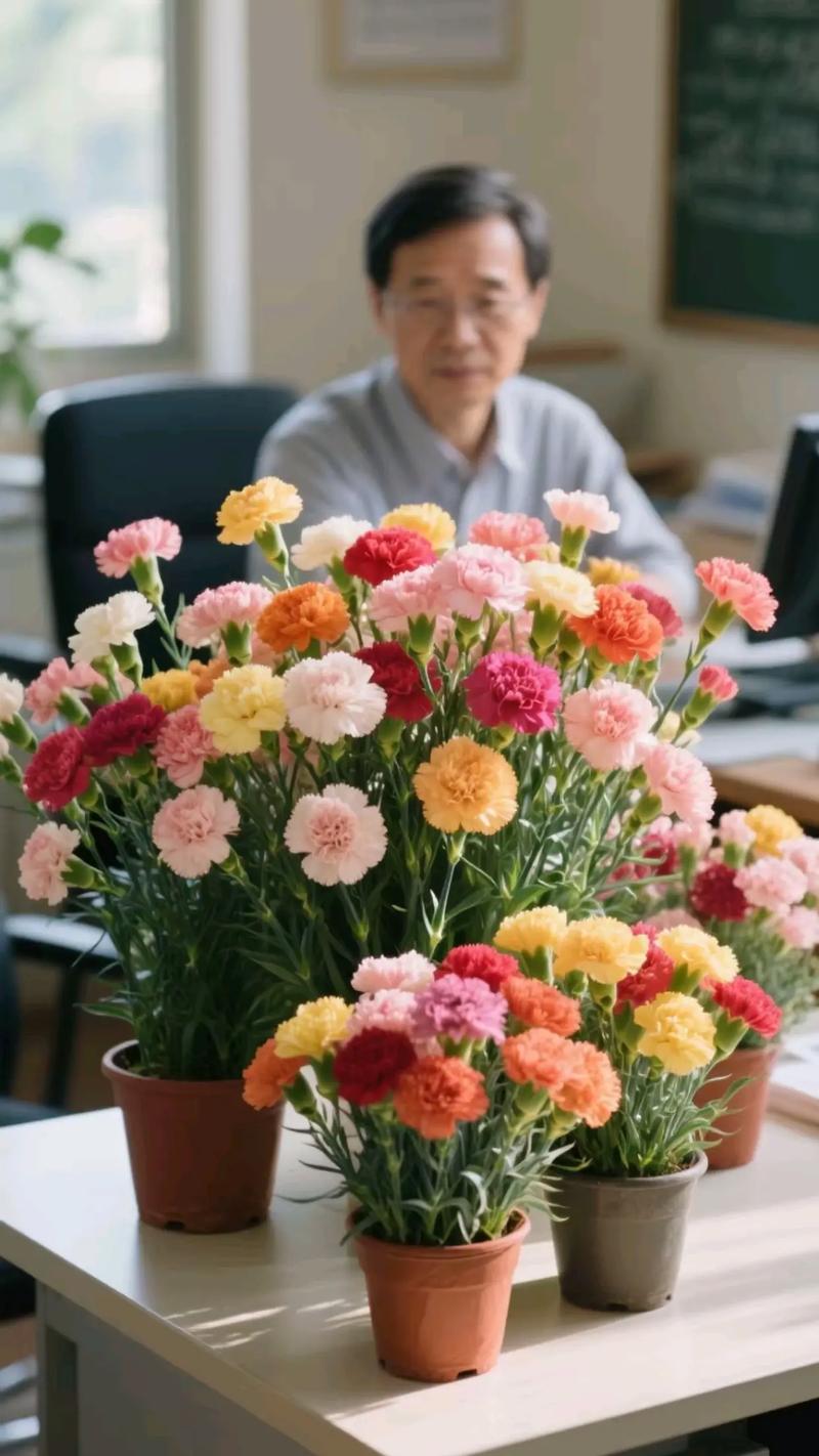 康乃馨一盆栽几颗合适?-第1张图片-吾爱花网 康乃馨一盆栽几颗合适?-第1张图片-吾爱花网